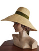 Mid-Century Wide Brim Hat on Jane, side view