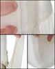 40s Cream Satin Wedding Dress or Formal Gown - sm