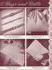 40s "New Hats and Smart Bags" 1944 Crochet Booklet (original, not PDF)