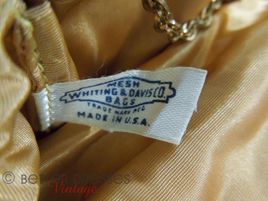30's Whiting & Davis Gold Metal Mesh Purse – Doll Parts Collective